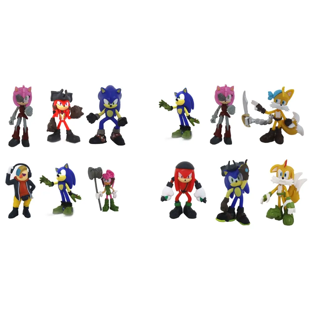 Sonic Figure Blister 3in1 Pack