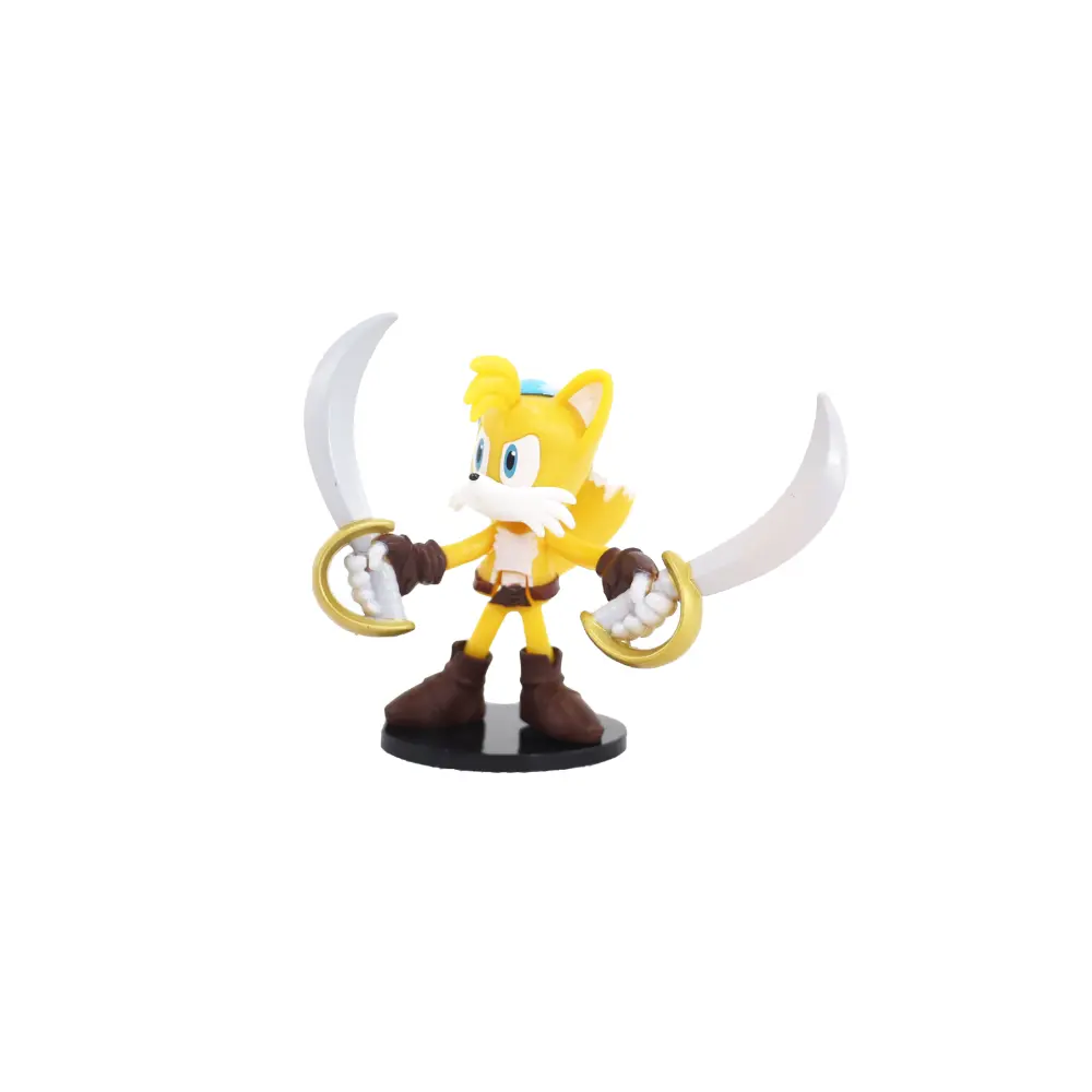 Sonic Figure Action 4Pack Window Box 3Inch