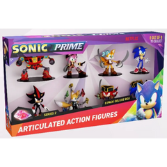 Sonic Figure Action 8Pack Deluxe Box 3Inch