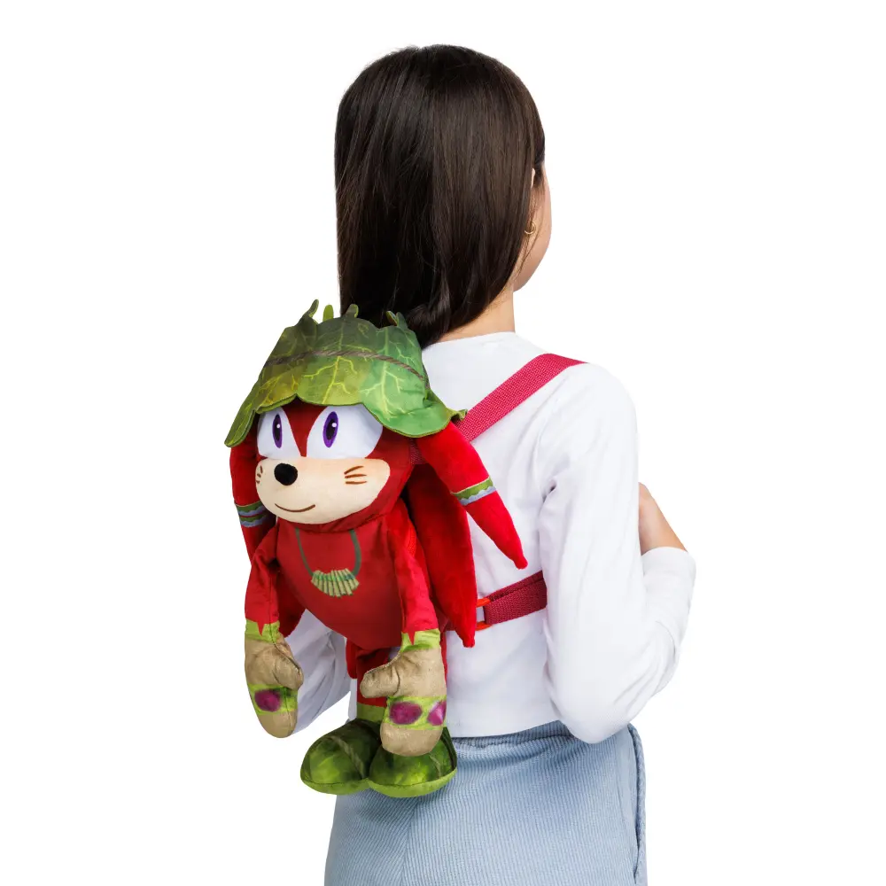 Sonic Plush Backpack 12Inch 4Asst