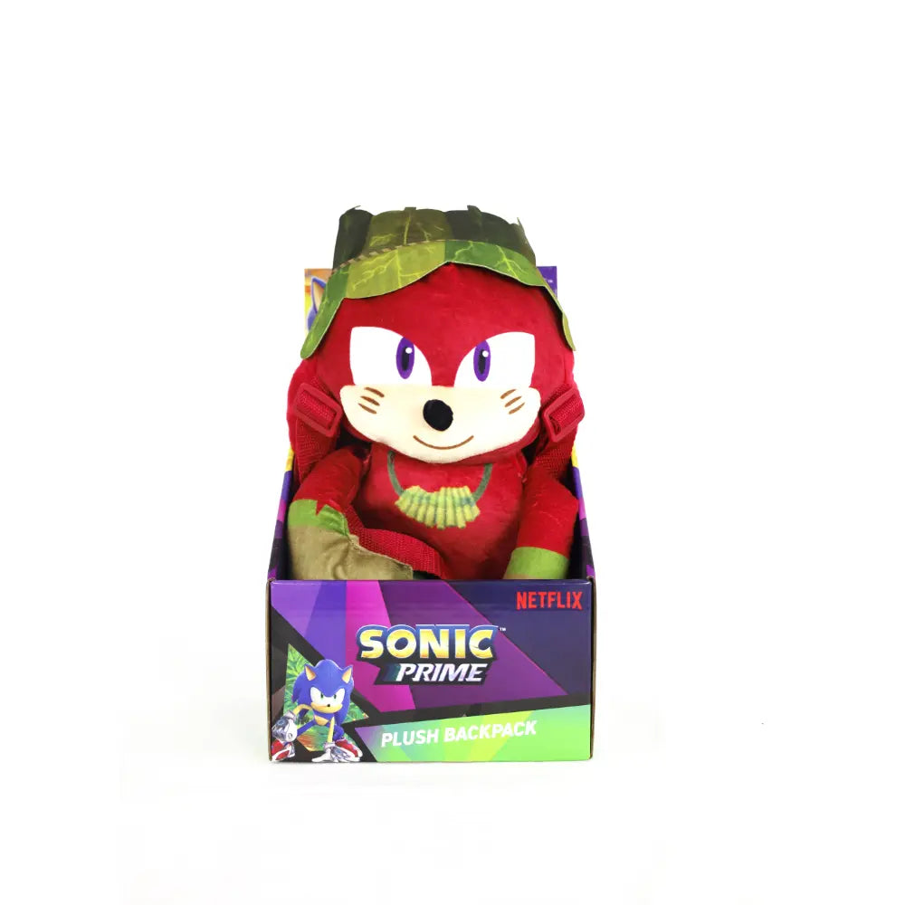 Sonic Plush Backpack 12Inch 4Asst