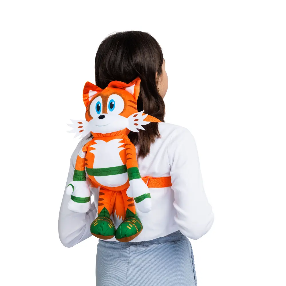 Sonic Plush Backpack 12Inch 4Asst