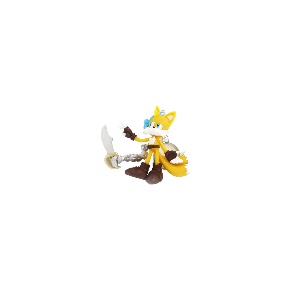 Sonic Figure Key Chain Blister Pack 2.5-Inches 10Asst