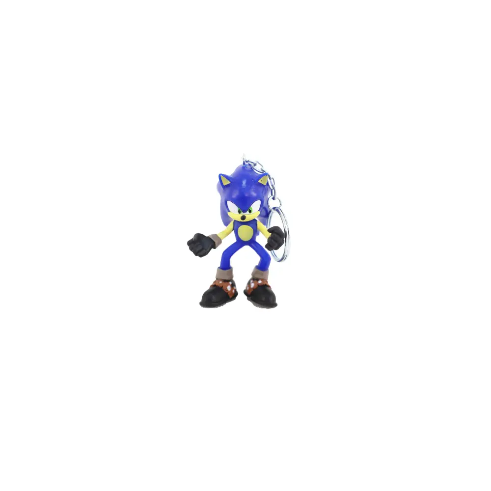 Sonic Figure Key Chain Blister Pack 2.5-Inches 10Asst