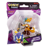 Sonic Figure Key Chain Blister Pack 2.5 Inch Assortment