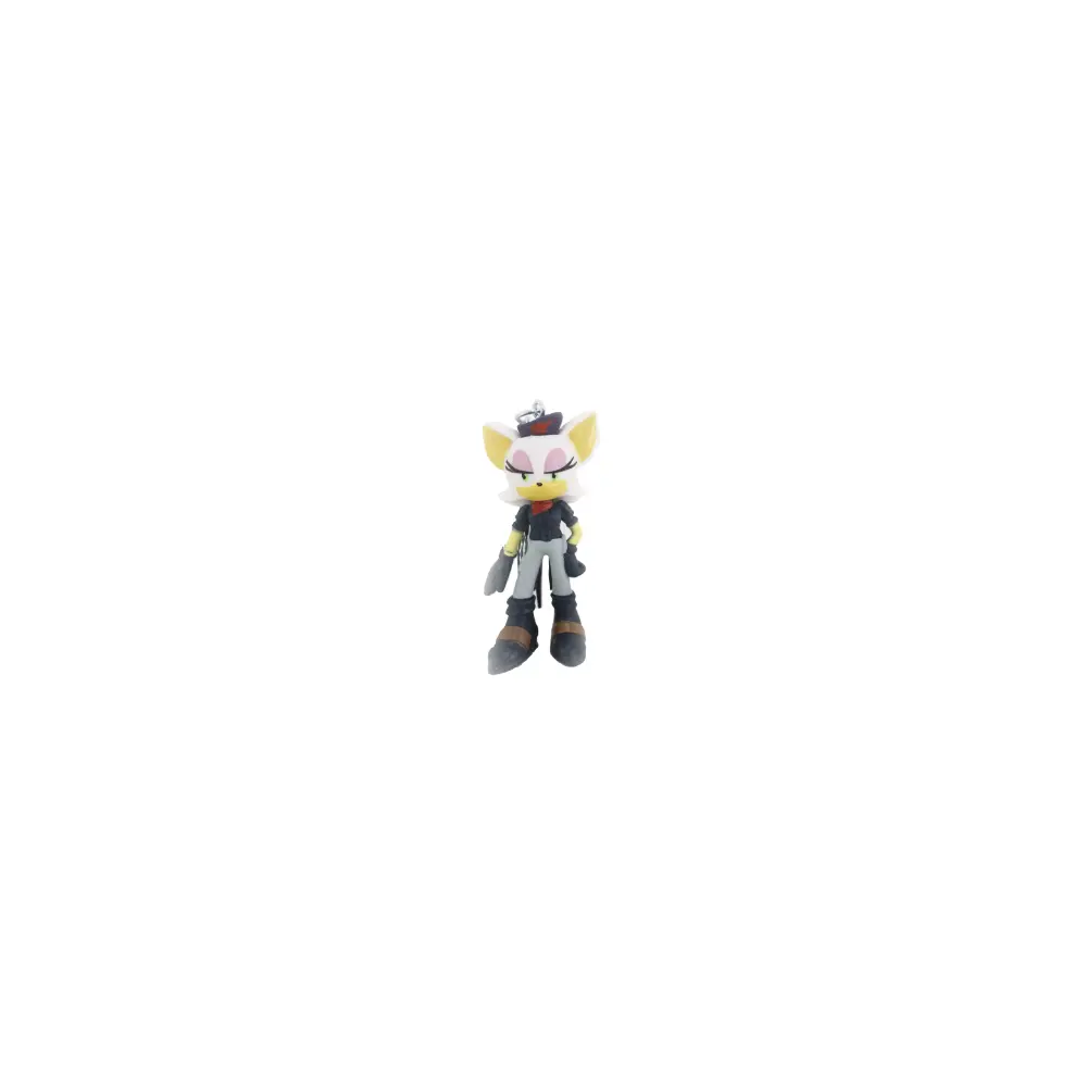 Sonic Figure Key Chain Blister Pack 2.5-Inches 10Asst