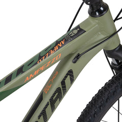 Spartan 27.5 Inch Army Green Mountain Bike - Ampezzo