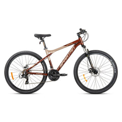 Spartan 27.5 Inch Brown Mountain Bike - Ampezzo