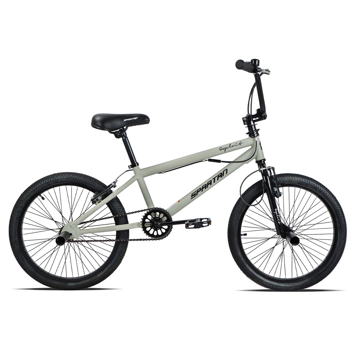 Spartan 20" Exploit Matte Grey BMX