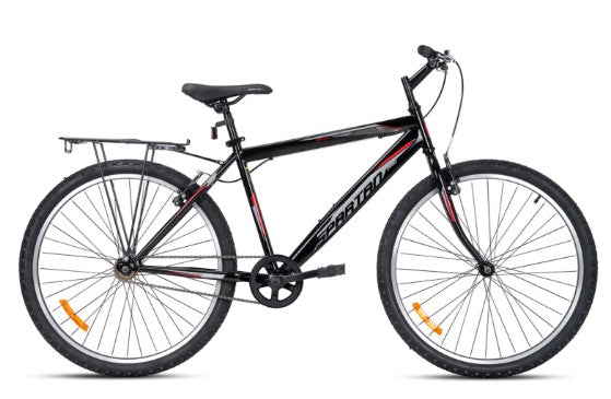Spartan 24 Inch Kids Bicycle -  Commuter Black