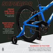 Spartan 20 - Inch Kids Bicycle - Cyclone w/ Training Wheels