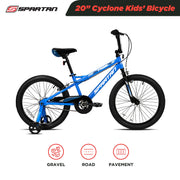 Spartan 20 - Inch Kids Bicycle - Cyclone w/ Training Wheels