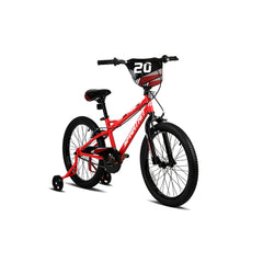 Spartan 20 Inch Red Kids Bicycle - Cyclone w/ Training Wheels