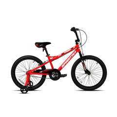 Spartan 20 Inch Red Kids Bicycle - Cyclone w/ Training Wheels