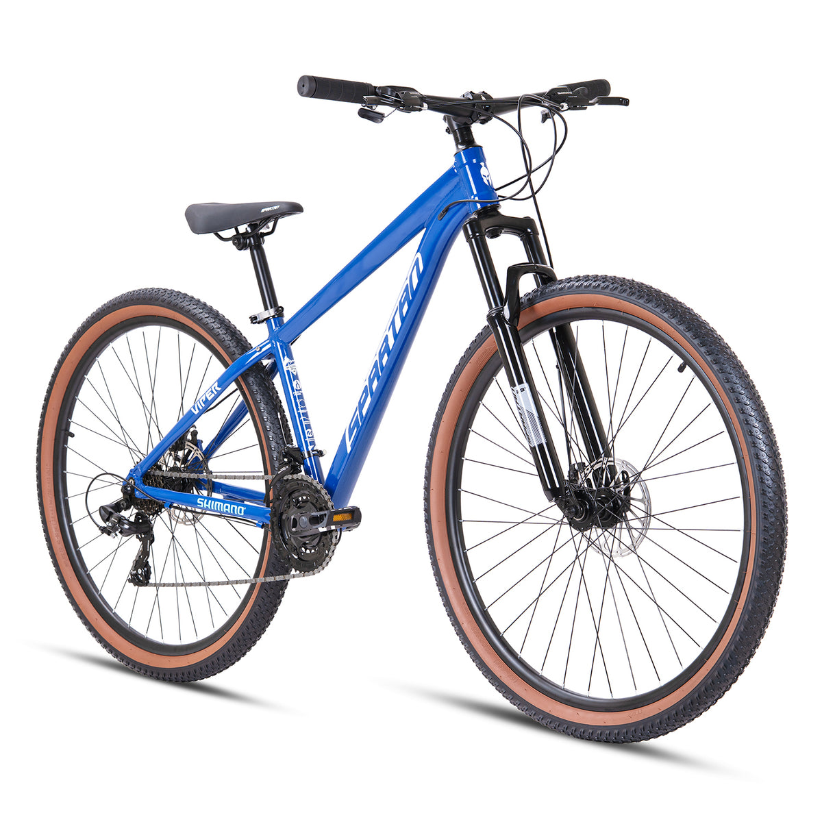 Spartan 29 Inch Blue Mountain Bike - Viper Hardtail