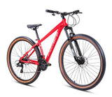 Spartan 29 Inch Red Mountain Bike - Viper Hardtail