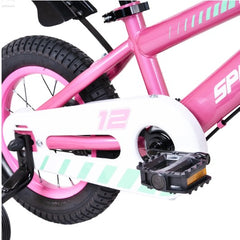 Spartan 12 Inch Pink Kids Bicycle - Storm