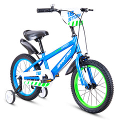 Spartan 16 Inch Blue Kids Bicycle - Storm