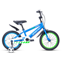 Spartan 16 Inch Blue Kids Bicycle - Storm