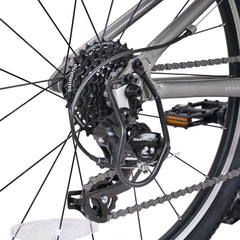 Spartan 20 Inch Silver Black Kids Bicycle- Hyperlite Alloy