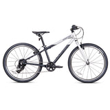 Spartan 24 Inch Silver Black Kids Bicycle - Hyperlite Alloy