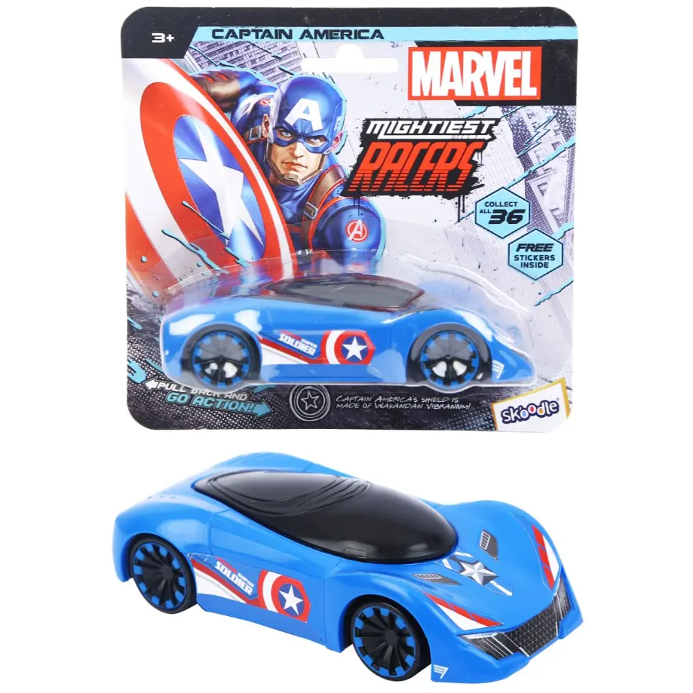 Marvel Mightiest Machine Racer Captain America