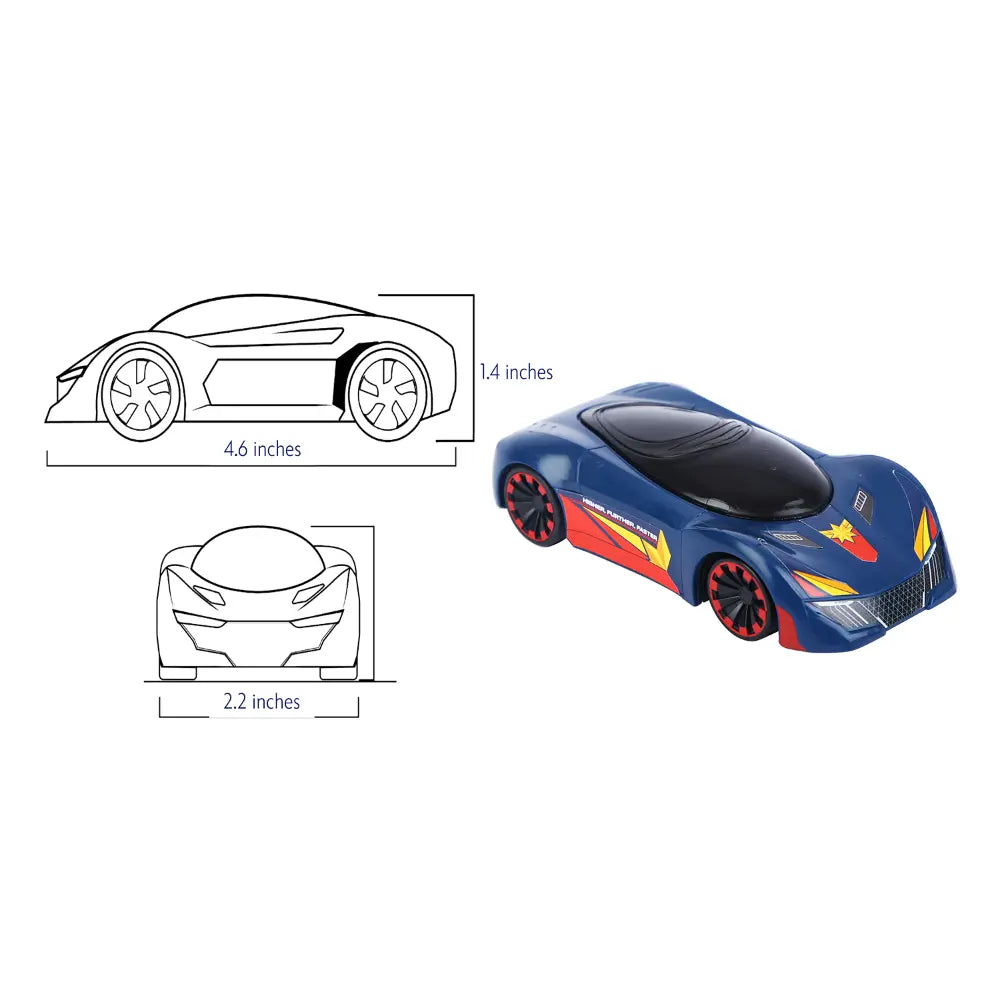 Marvel Mightiest Machine Racer Captain Marvel
