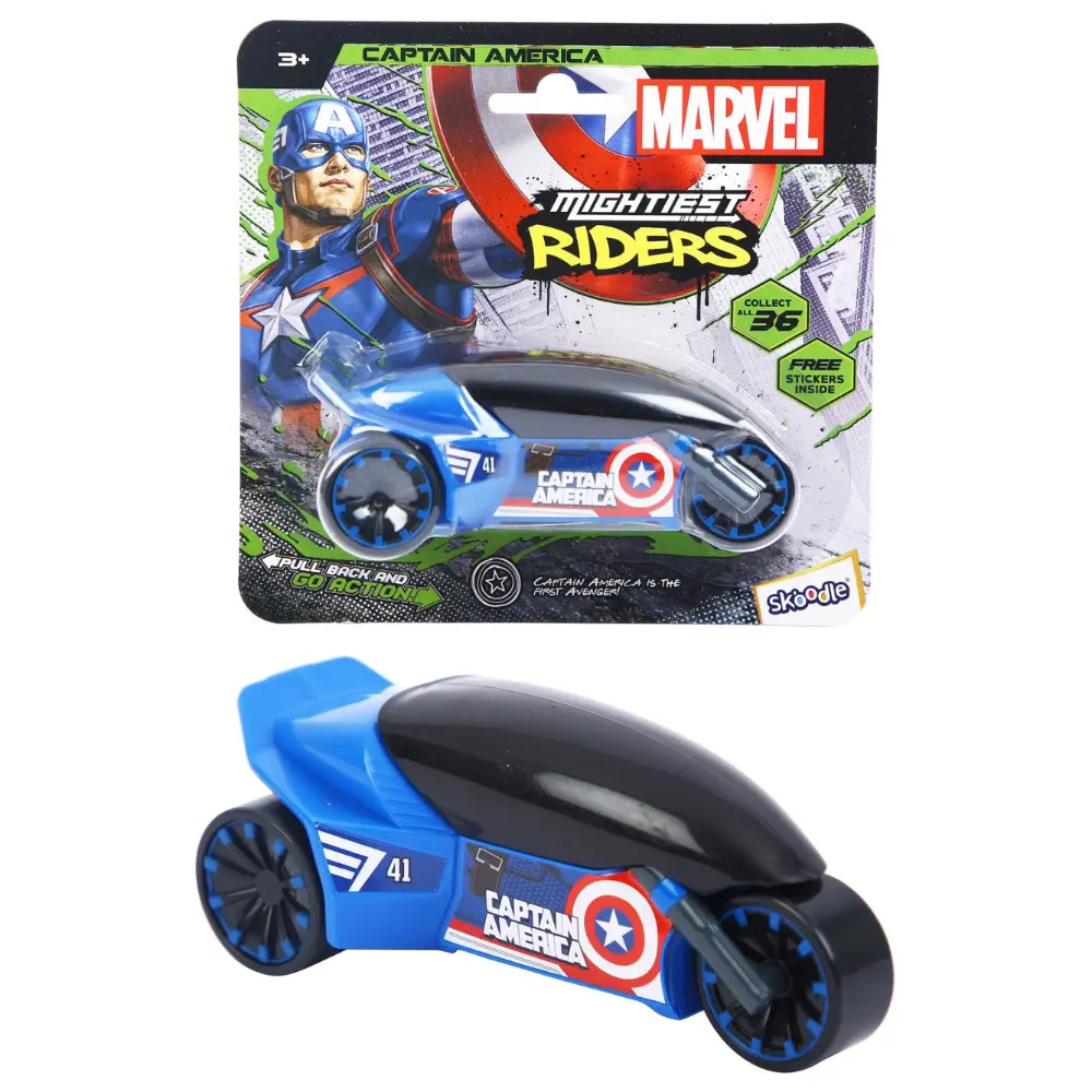 Marvel Mightiest Machine Rider Captain America