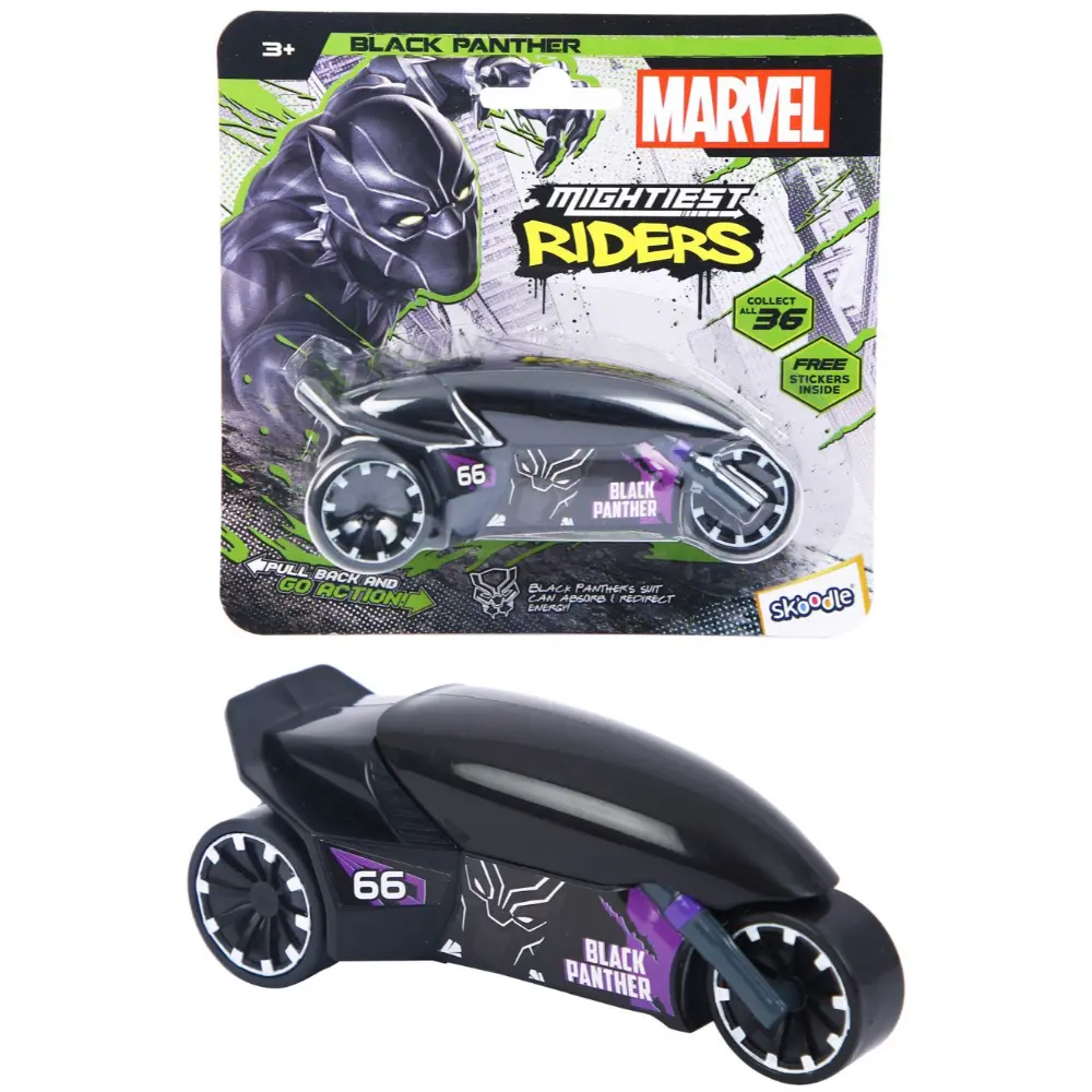 Marvel Mightiest Machine Rider Black Panther