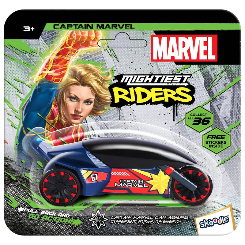 Marvel Mightiest Machine Rider Captain Marvel