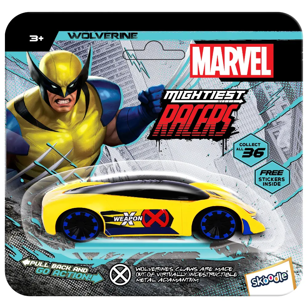 Marvel Mightiest Machine Racer Wolverine