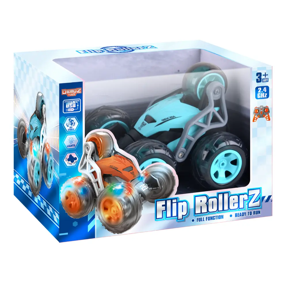 Demoz RC Flip Rollerz 2.4G with Lights BPC