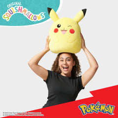 Pokemon Squishmallow Winking Pikachu 14-Inches