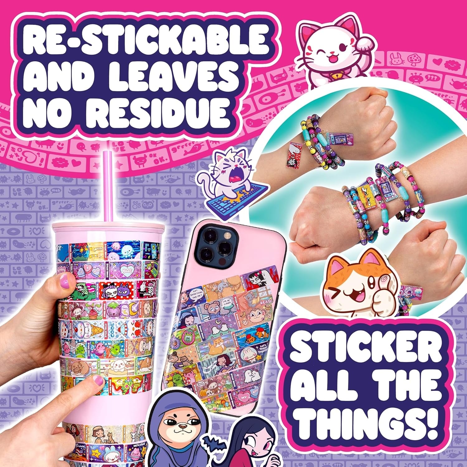 Sticki Rolls Sticki Band Bracelet Series 2