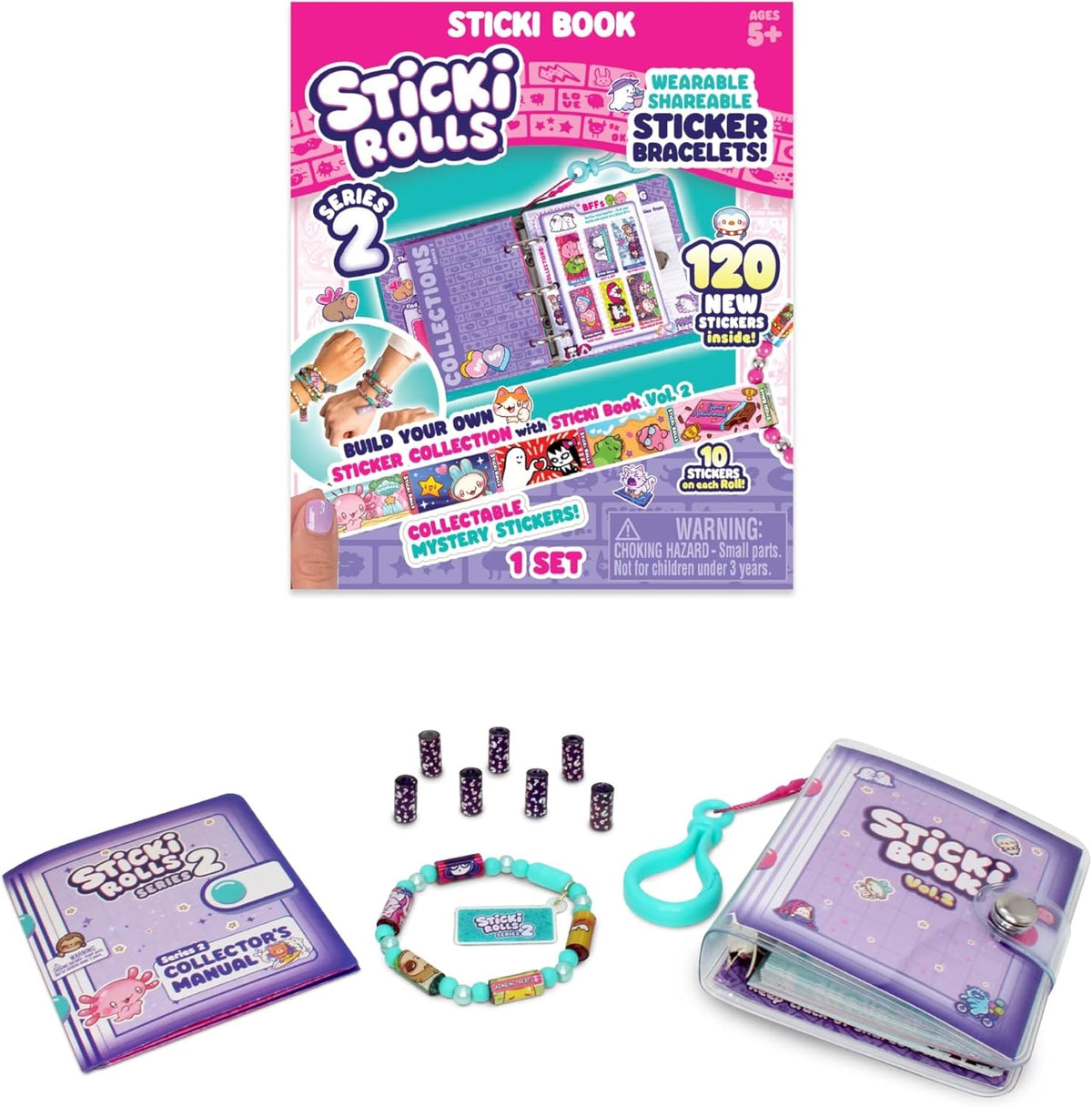 Sticki Rolls Sticki Band & Book Series 2