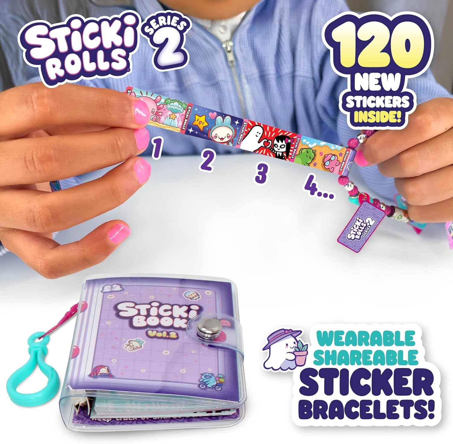 Sticki Rolls Sticki Band & Book Series 2