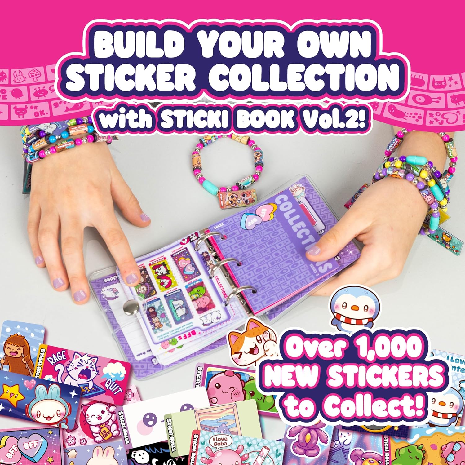 Sticki Rolls Sticki Band & Book Series 2