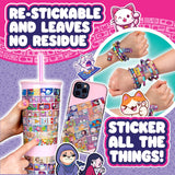 Sticki Rolls Series 2 Wearable Sticker Bracelet & Exclusive Character Pendant