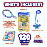Sticki Rolls Stitch Pendant Set