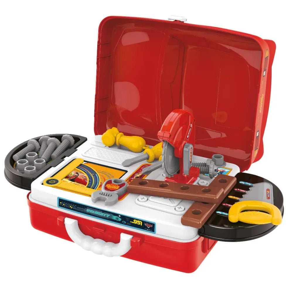 CARS CONSTRUCTION PLAY SUITCASE SET