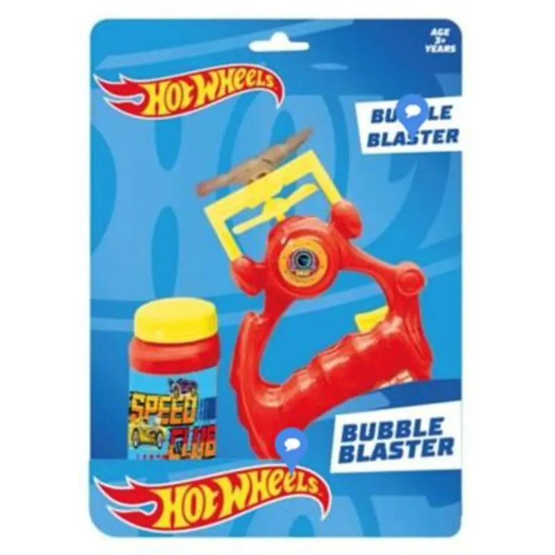 Hot Wheels Bubble Blaster Bubble Gun Toy for Kids