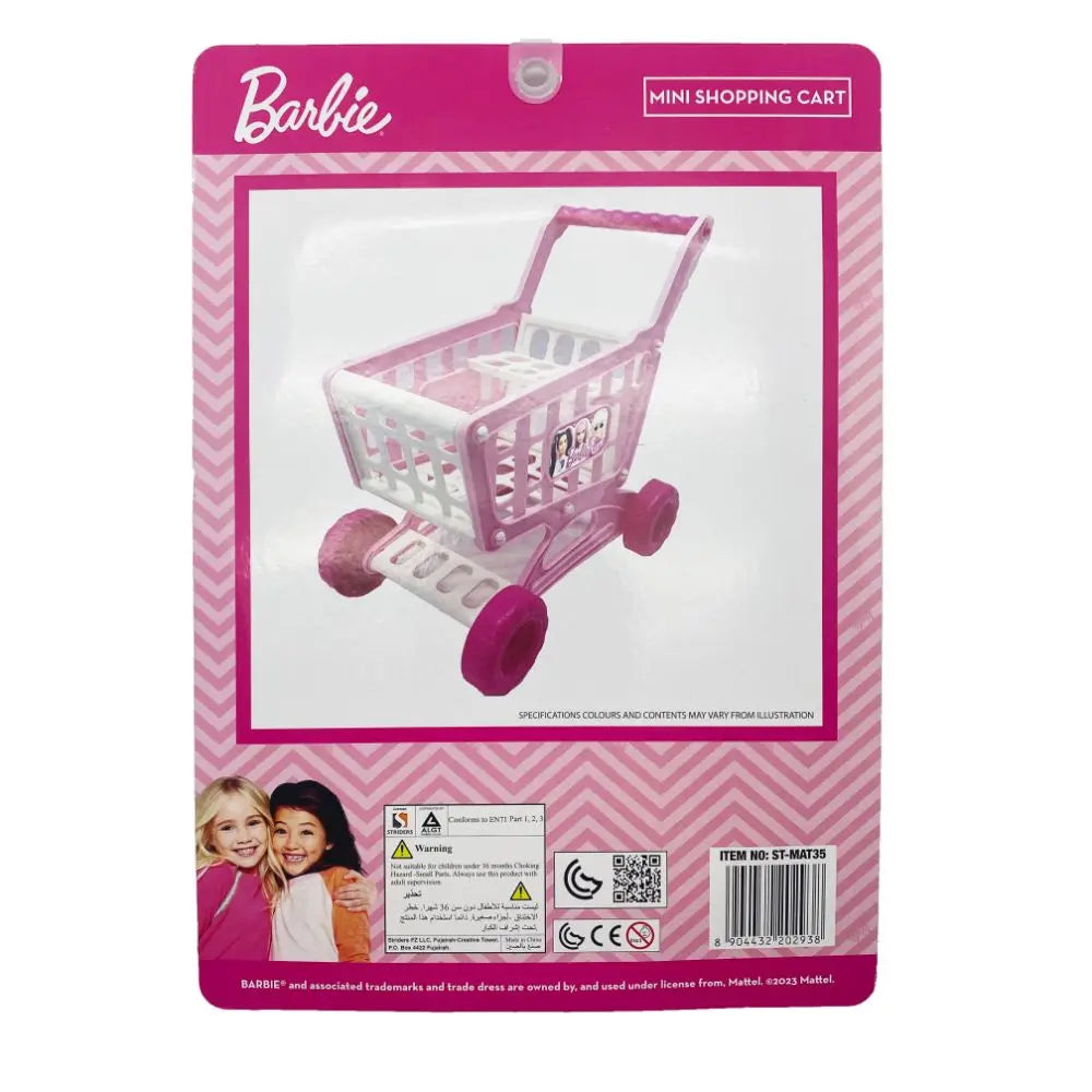 BARBIE MINI SHOPPING CART