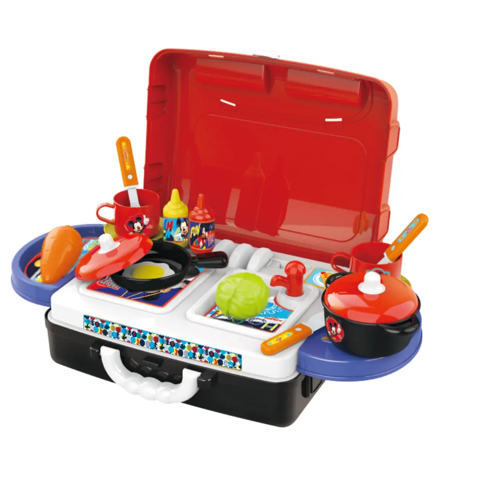 Mickey Kitchen Play Suitcase