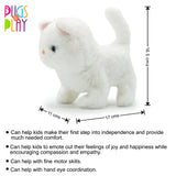 Pugs At Play Walking Casper 6.5 Inch Battery Operated