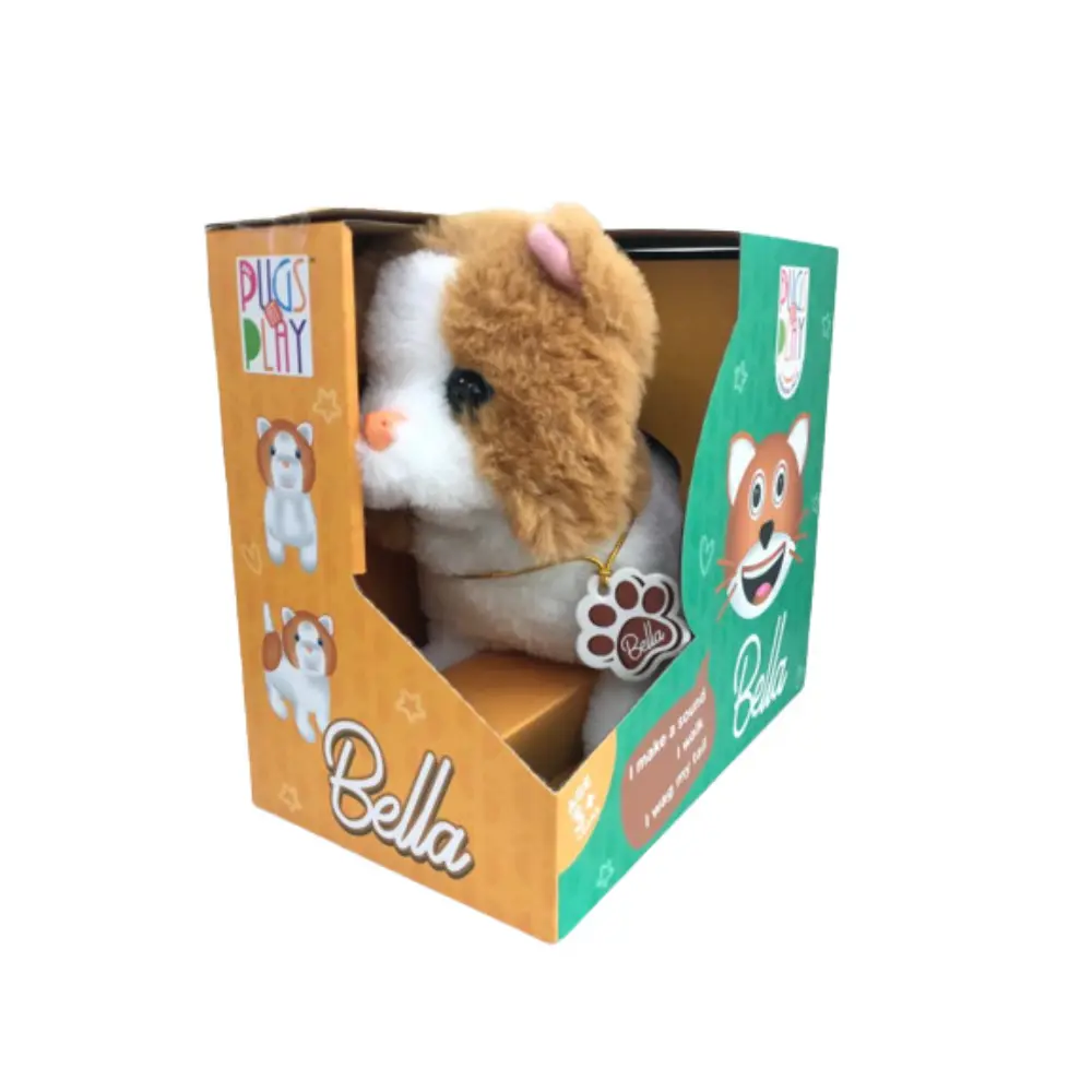 Pugs At Play Walking Bella 6.5 Inch Battery Operated