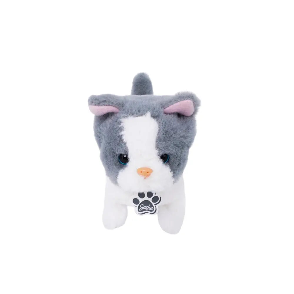 Pugs At Play Walking Sasha 6.5 - Inches Battery Operated