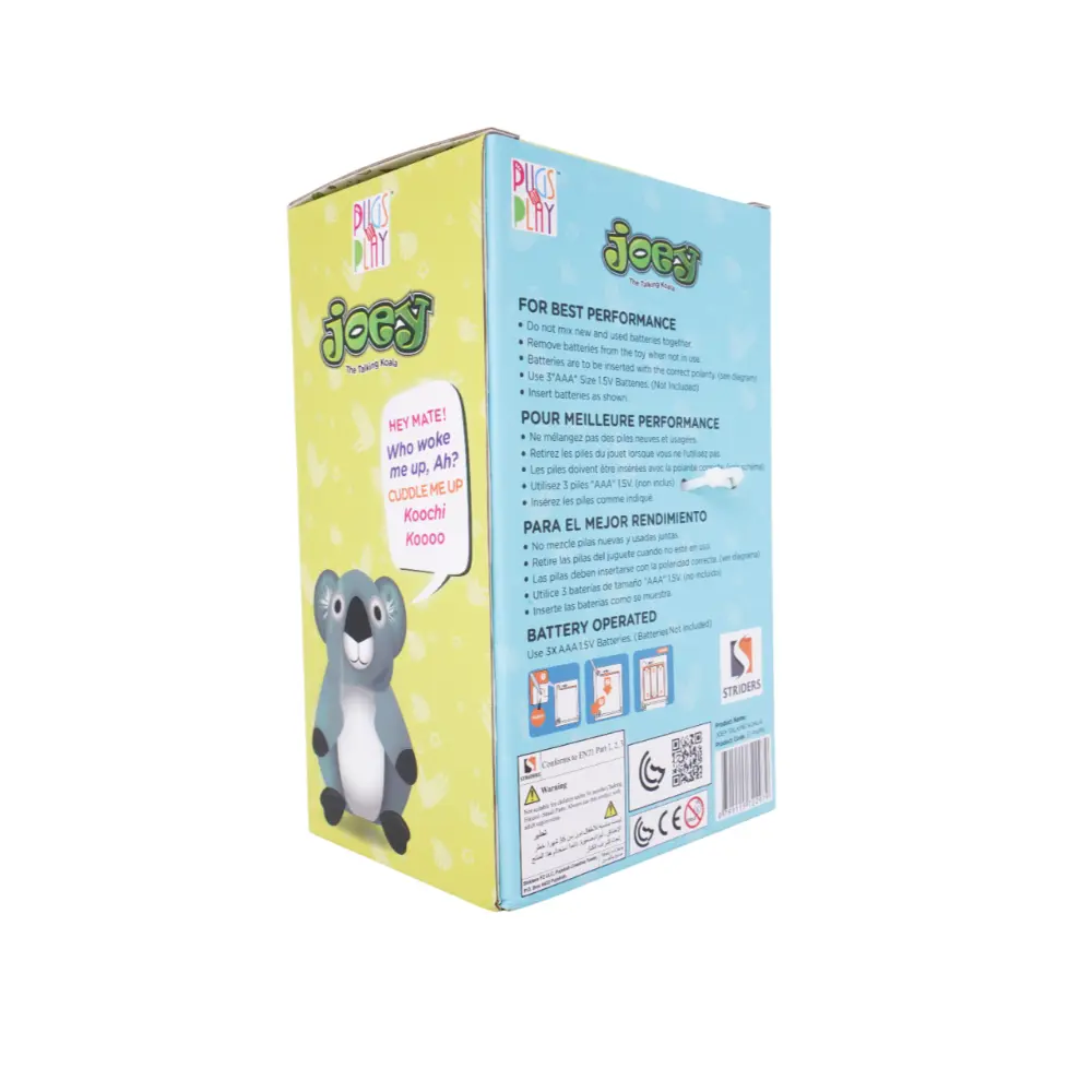 Pugs At Play Talking Joey 7 Inch Battery Operated