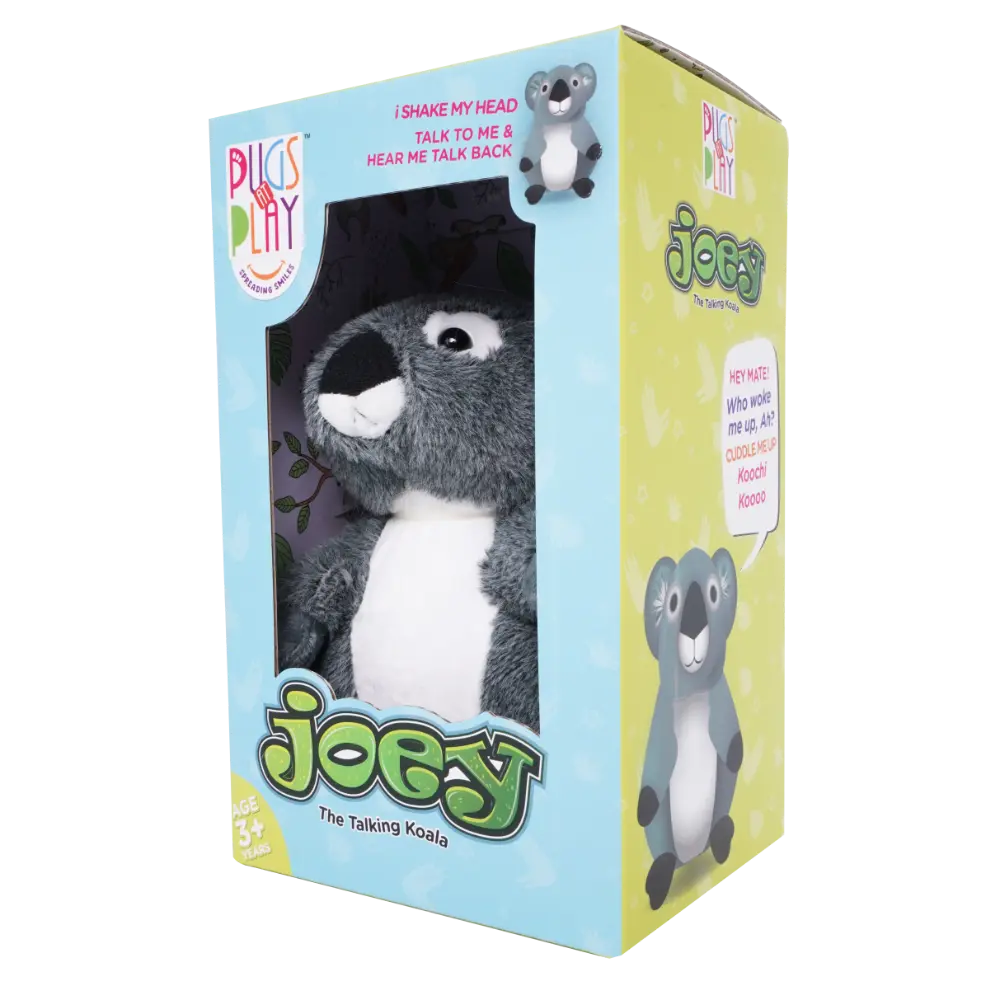 Pugs At Play Talking Joey 7 Inch Battery Operated