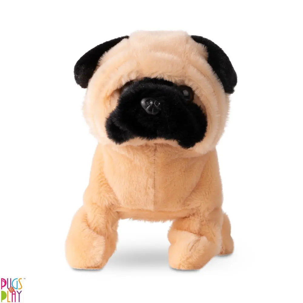 Pugs At Play Walking Pug 6.5 Inch Battery Operated