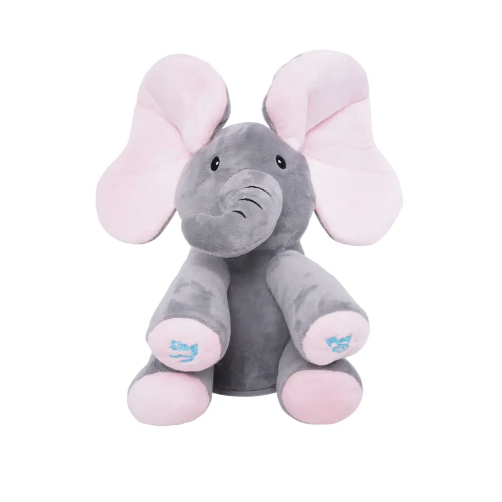 PUGS AT PLAY PEEK A BOO MANNY 10INCH B/O